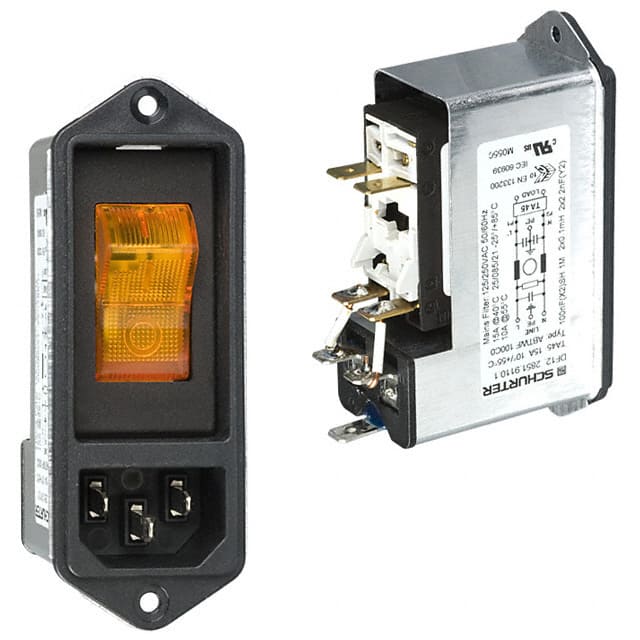 DF12.2851.9110.1 SCHURTER Inc.  Power Entry Modules (PEM)